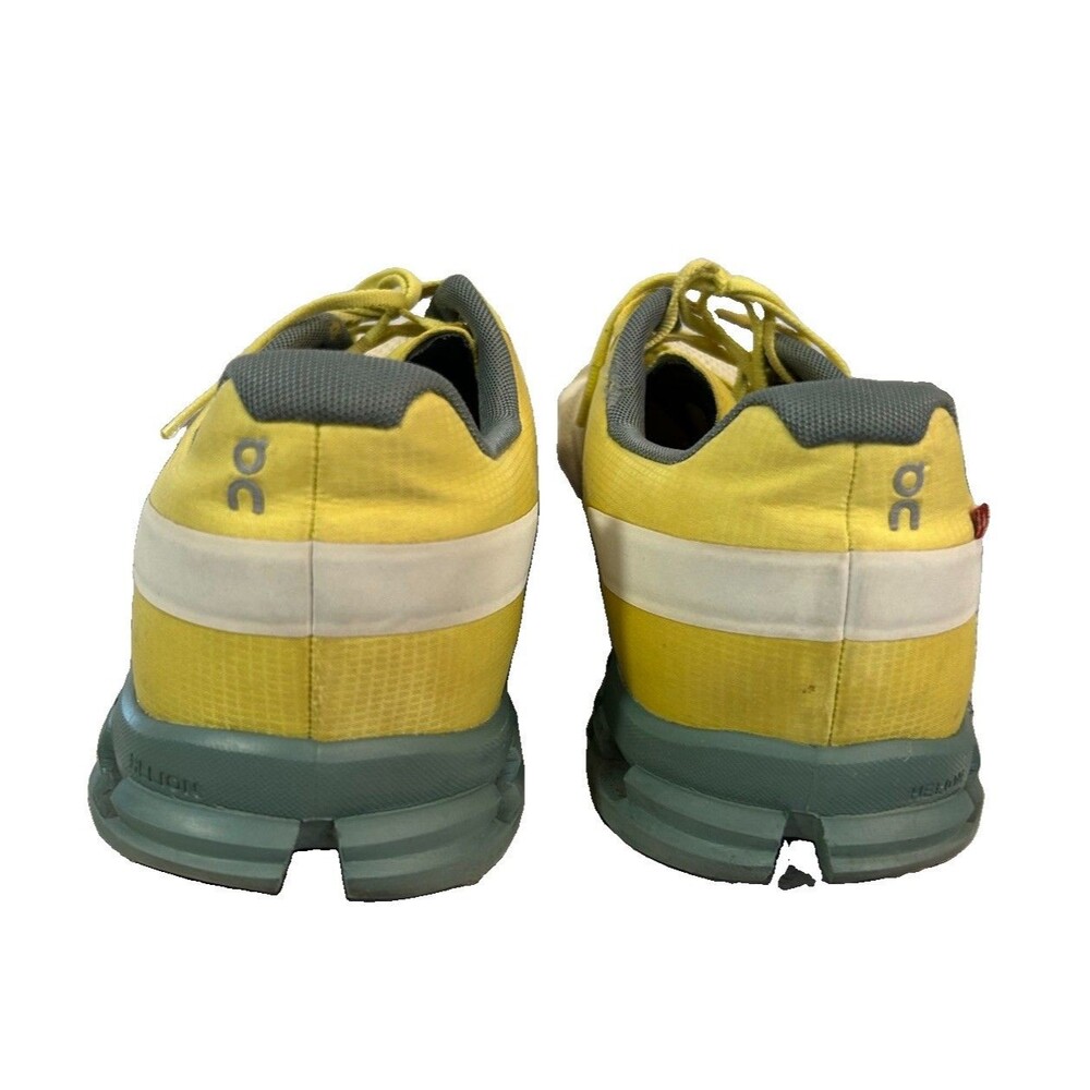 Men's On Cloudflow Citrus/Sea Running Shoes Size 12 - Picture 4 of 8